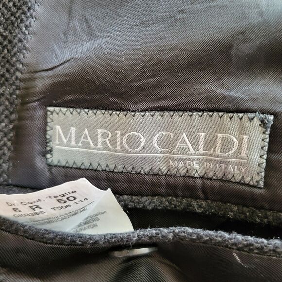 Loro Piana Mario Caldi100% Cashmere Blazer Jacket Made in Italy Size 40 Classic - Picture 8 of 12